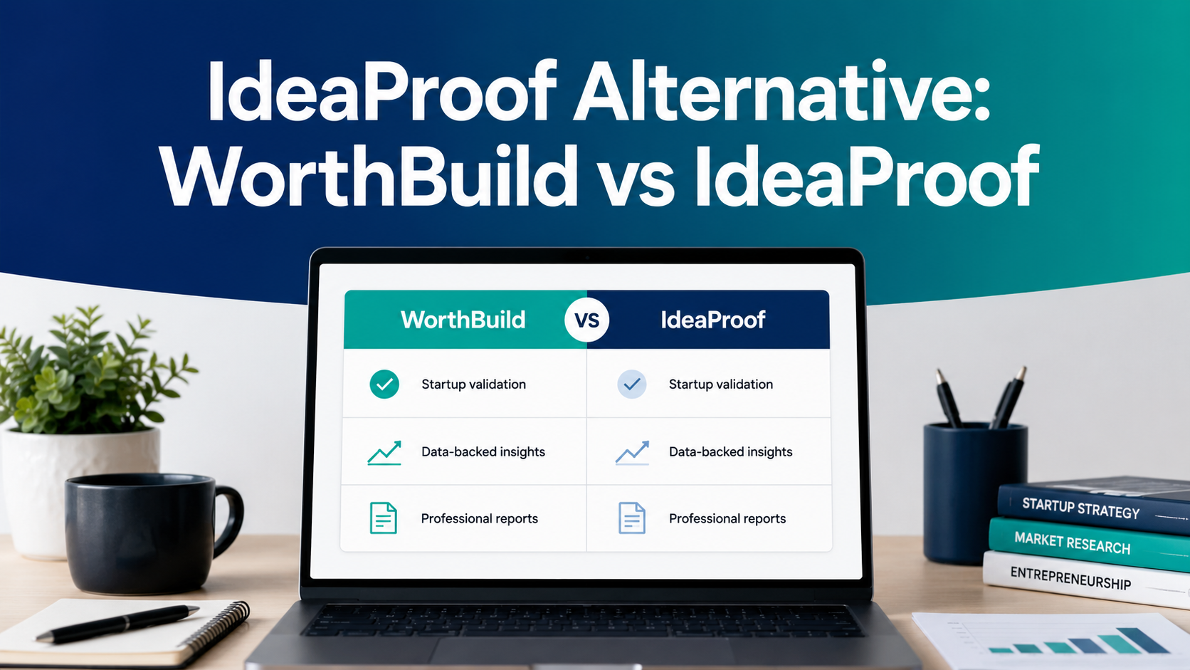IdeaProof Alternative: WorthBuild vs IdeaProof